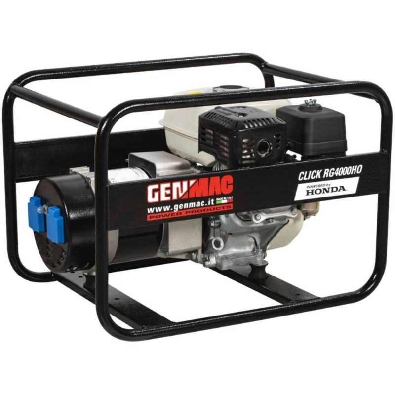 Áramfejlesztő GENMAC Click RG4000HO maximális teljesítmény  3,1 kW 230V motor Honda GP200