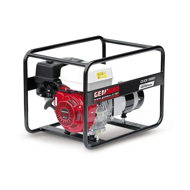 Áramfejlesztő GENMAC Click G5500HO maximális teljesítmény  4,6 KW/400V 1,5 KW/230V motor Honda GX270