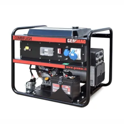 Hegesztő áramfejlesztő GENMAC CombiFlash RG181KEO 230V P maxim 6,1kVA motor diesel Kohler
