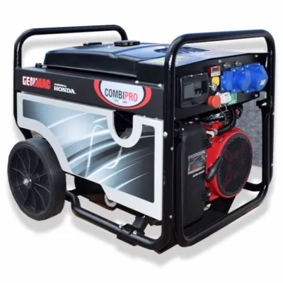 Áramfejlesztő GENMAC CombiPro RG5000HC-M maximális teljesítmény  4,6 kW 230V motor Honda GX270