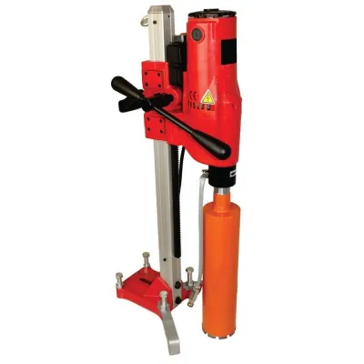 Koronafúró BISONTE EC1500 230V 1500 W Ø maximális átmérő betonban 80 mm, állvánnyal