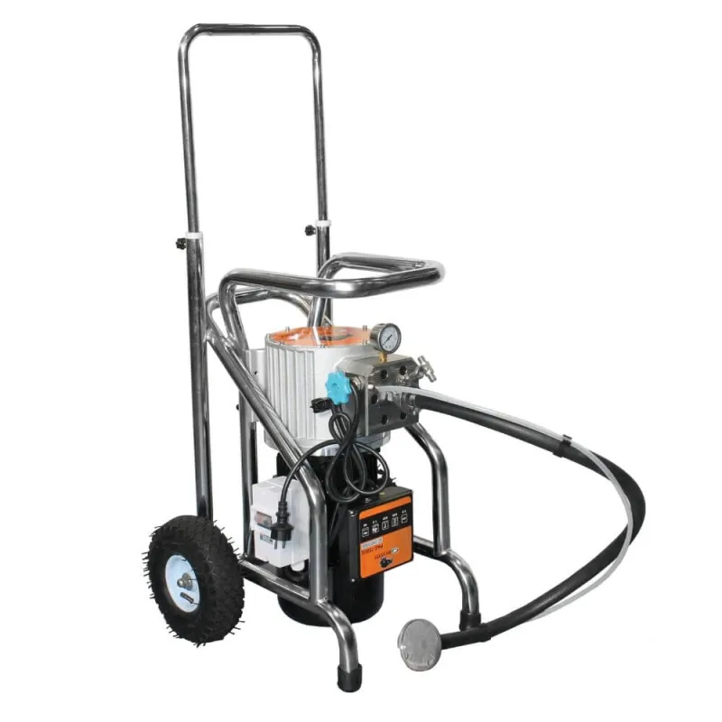 Airless festékszóró Bisonte PAZ7000/2 CART 230V szállítás 7.0 l/min