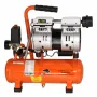 Dugattyús légkompresszor BISONTE SC008-009 olajmentes 230V 0,8 Le légáramlás 94 l/min nyomás 8 bar