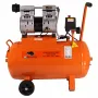 Dugattyús légkompresszor BISONTE SC012-50 olajmentes 230V 1,2 Le légáramlás 168 l/min nyomás 8bar