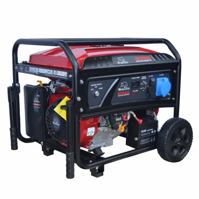 Áramfejlesztő BISONTE SK5000E Maximális teljesítmény 4,8 kW 230V elektromos indítás