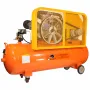 Dugattyús légkompresszor BISONTE SW102-170 olajos 400V 10 Le szállítás 1179 l/min nyomás 8 bar
