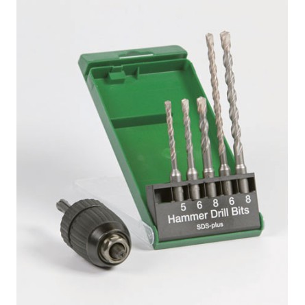 751030 - SDS+ fúrósz.+tokmány+adapter