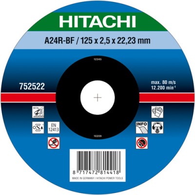752513 - vágótárcsa fém 150x2,5 sík MOQ:25db