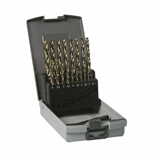 780698 - fúrószár szett 1-10mm 19db HSS-Co