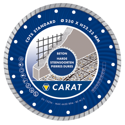 CDTS115300 - Carat gyémánt beton standard 115x22