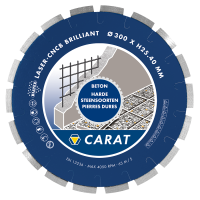 CNCB300400 - Carat gyémánt beton 300x25,4
