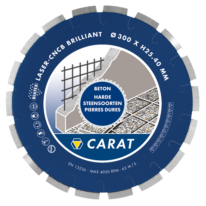 CNCB400400 - Carat gyémánt beton 400x25,4