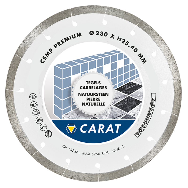 CSMP180500 - Carat gyémánt 180x10x30 /halk