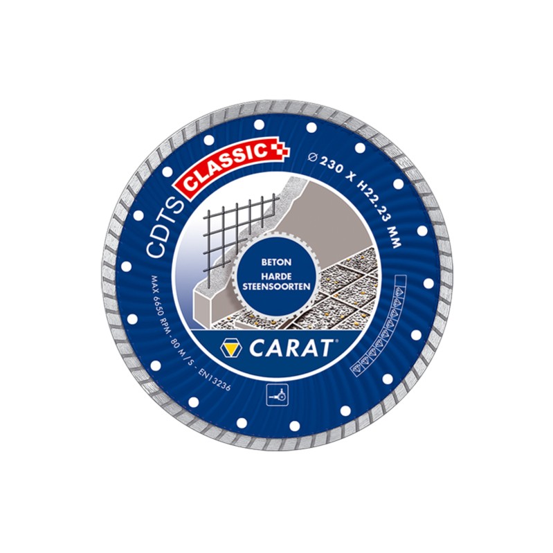 CDTSC18030 - Carat gyémánt beton Turbo CL 180x22