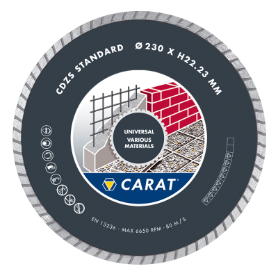 CDZS15900 - Carat gyémánt univ. standard 150x22