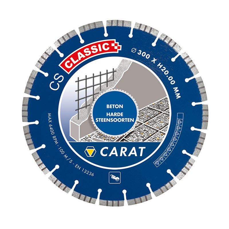 CSC4002000 - CARAT DIAMOND BLADE CONCRETE 400X2