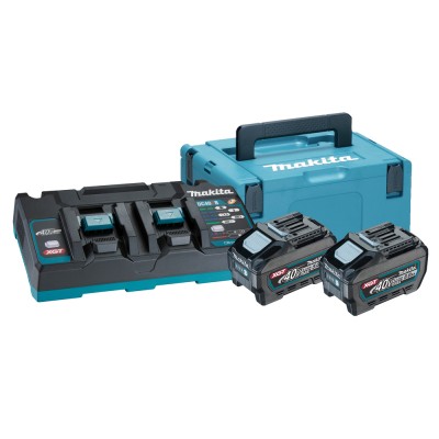191U13-9 - T2 2db 40Vmax 5,0Ah Li-Ion akkumulátor + duplaportos akkutöl