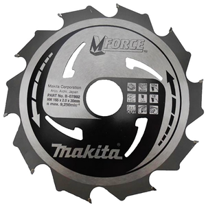 B-07892 - T2 körfűrészlap Mforce 165/30mm Z10