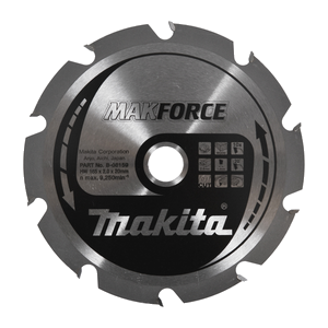 B-08159 - T2 körfűrészlap Makforce 165x20mm Z10