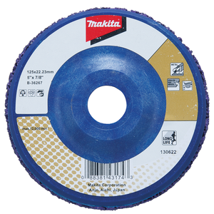 B-36267 - T2 tisztítótárcsa lila nylon 125mm