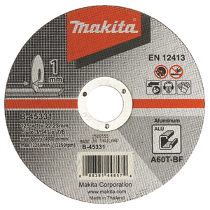 B-45331 - T2 vágókorong ALU 125x1mm A60T