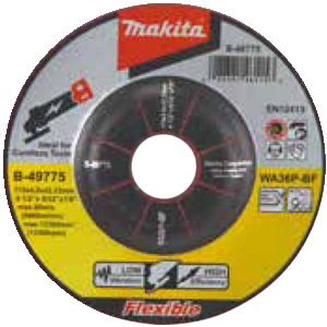 B-49775 - T2 flexibilis csiszolótárcsa 115x4mm