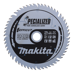 B-57336 - T2 EFFICUT körfűrészlap merülő 165x20mm Z56