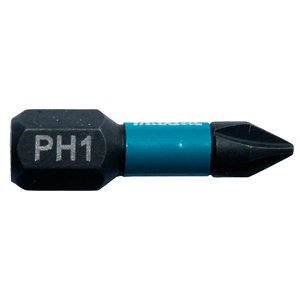 B-63600 - T2 impact BLACK csavarbehajtó bit PH1 25mm