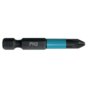B-63725 - T2 impact BLACK csavarbehajtó bit PH2 50mm