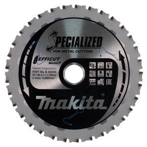 B-69325 - T2 EFFICUT körfűrészlap 150x20mm Z33 FÉM