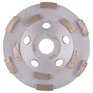 D-41458 - T2 betoncsiszoló tárcsa 125mm szegm: 7,5 f: 22,23