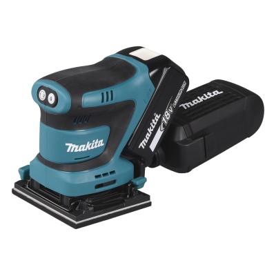 DBO480RTJ - 18V LXT Li-ion 112x102mm rezgőcsiszoló 2x5,0Ah
