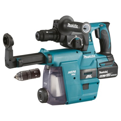 DHR243RTJW - 18V LXT Li-ion BL 2,0J SDS-Plus fúró-vésőkalapács cst 2x5,0Ah