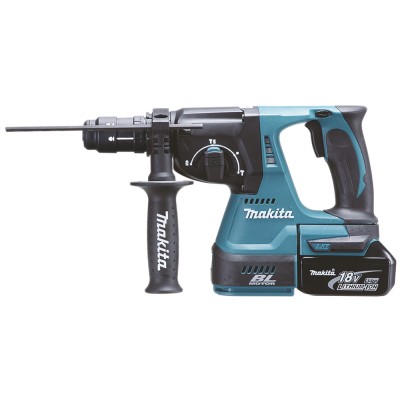 DHR243RTJ - 18V LXT Li-ion BL SDS-Plus fúró-vésőkalapács cst 2x5,0Ah