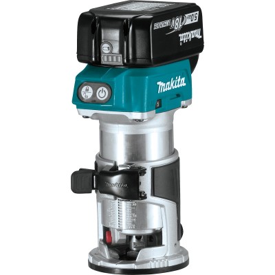DRT50RTJX2 - 18V LXT Li-ion BL kombinált marógép+Makpac koffer, 2x5,0Ah