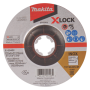 E-00402 - T2 X-LOCK csiszolókorong ACÉL 125x6mm WA36N