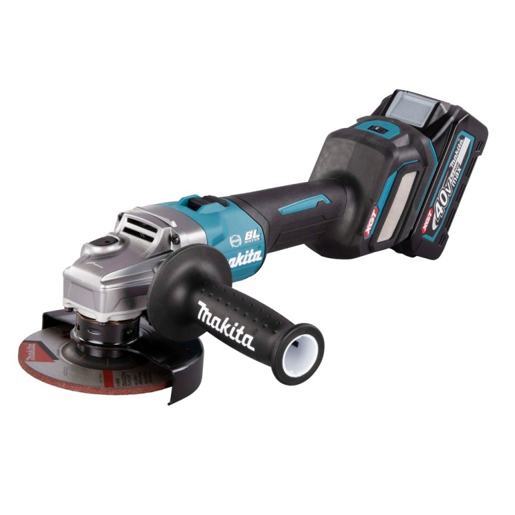 GA023GM201 - 40V max XGT Li-ion BL 125mm sarokcsiszoló + FÉK 2x4,0Ah