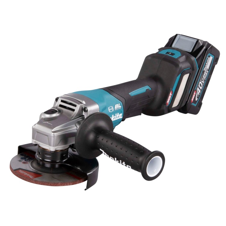 GA029GM201 - 40V max XGT Li-ion BL 125mm sarokcsiszoló + FÉK 2x4,0Ah
