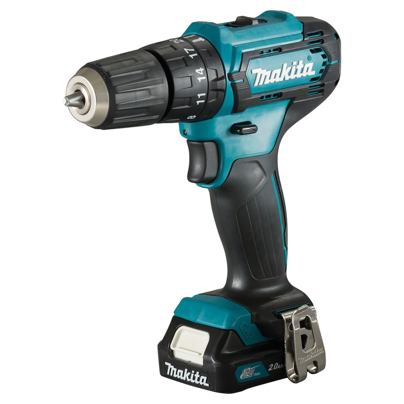 HP333DSAE - 12V max CXT Li-ion 30Nm ütvefúró-csavarbehajtó 2x2,0Ah