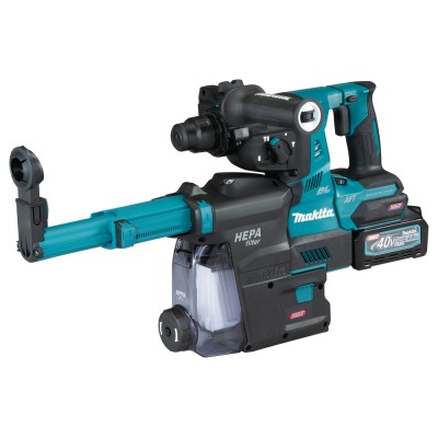 HR001GM204 - 40V max XGT Li-ion BL AWS 2,8J SDS-Plus fúró-vésőkalapács 2x4,0Ah