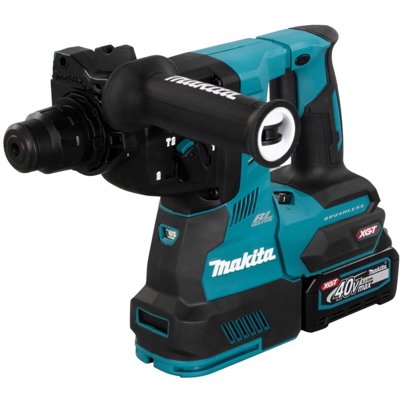 HR003GD201 - 40V max XGT Li-ion BL 2,8J SDS-Plus fúró-vésőkalapács 2x2,5Ah
