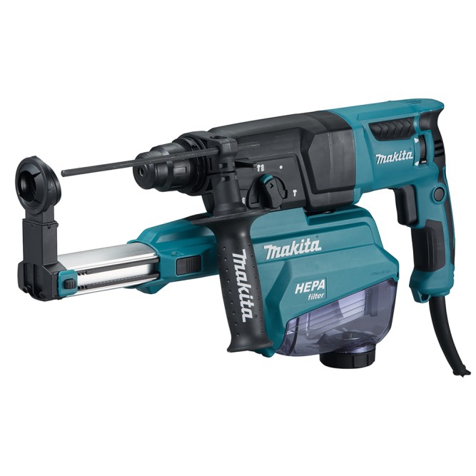 HR2652X2 - 800W 2,2J SDS-Plus fúró-vésőkalapács PORELSZÍVÓVAL