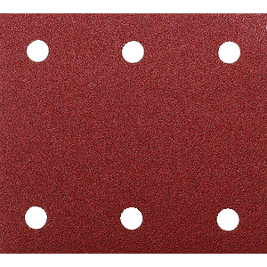P-33087 - Csiszolópapír tépőzáras piros 114x102mm K40 10db