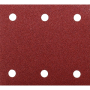 P-33087 - Csiszolópapír tépőzáras piros 114x102mm K40 10db