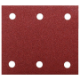 P-33130 - Csiszolópapír tépőzáras piros 114x102mm K150 10db