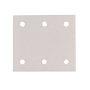 P-35879 - Csiszolópapír tépőzáras fehér 114x102mm K240 10db