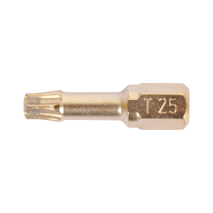 P-38722 - T2 gyémánt-zafír bevonatú bit T25 25mm 3db