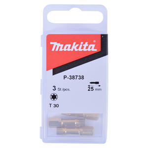 P-38738 - T2 gyémánt-zafír bevonatú bit T30 25mm 3db