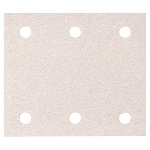 P-42519 - Csiszolópapír tépőzáras fehér 114x102mm K60 50db