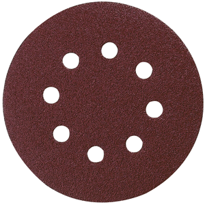 P-43533 - T2 excenterpapír tépőz. barna 125mm K40 10db